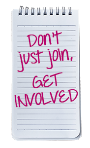 Don't just join, GET INVOLVED. - Lightspeed Marketing Communications